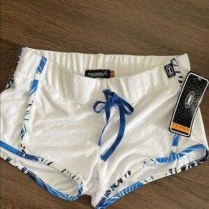 Cusma Terry Athletic Beach Women's Short Size M NWT